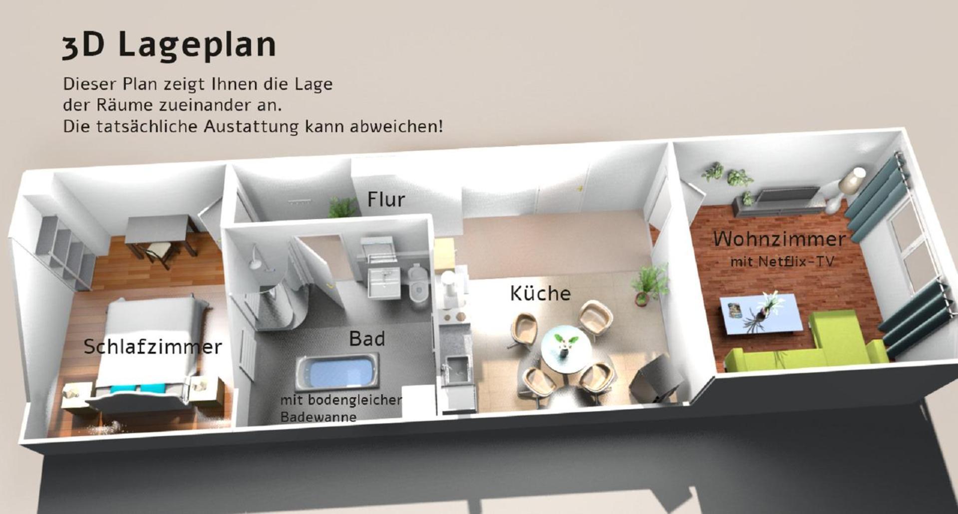 Modernes Studio mit Netflix Krefeld Eksteriør billede